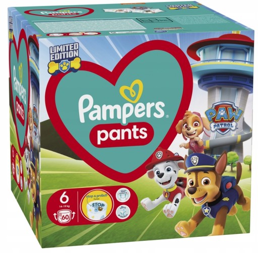 pieluchomajtki pampers pans