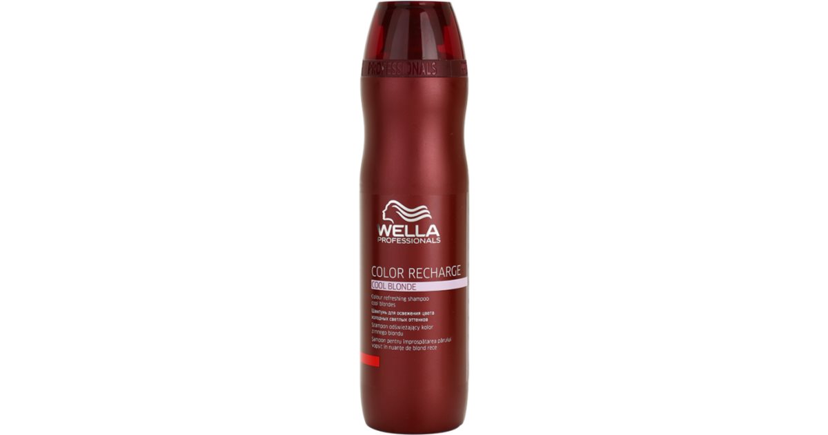 wella color recharge szampon red shampoo