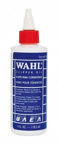 wahl clipper oil olejek do smarowania ostrzy maszynek do włosów