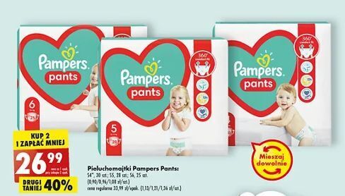 pampers pants 6 biedronka