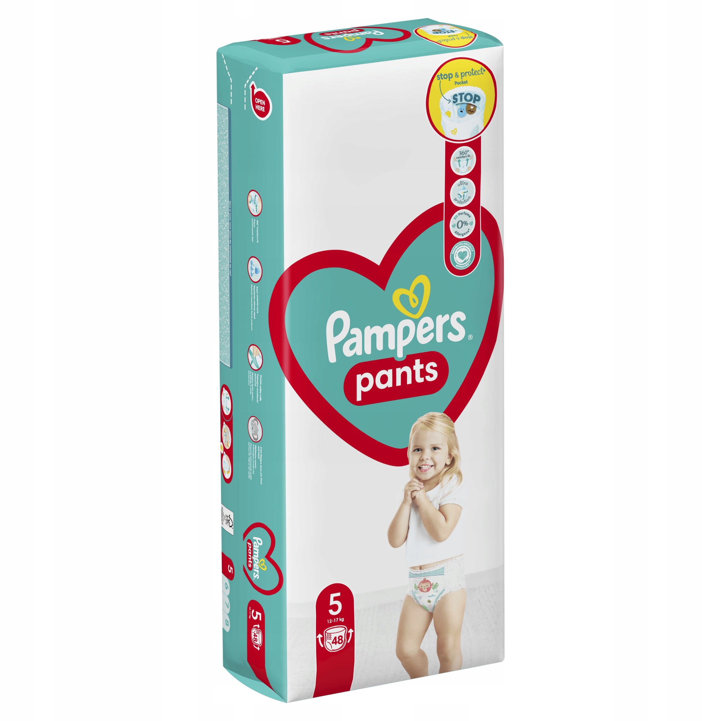 pampers pants 5 48szt cena