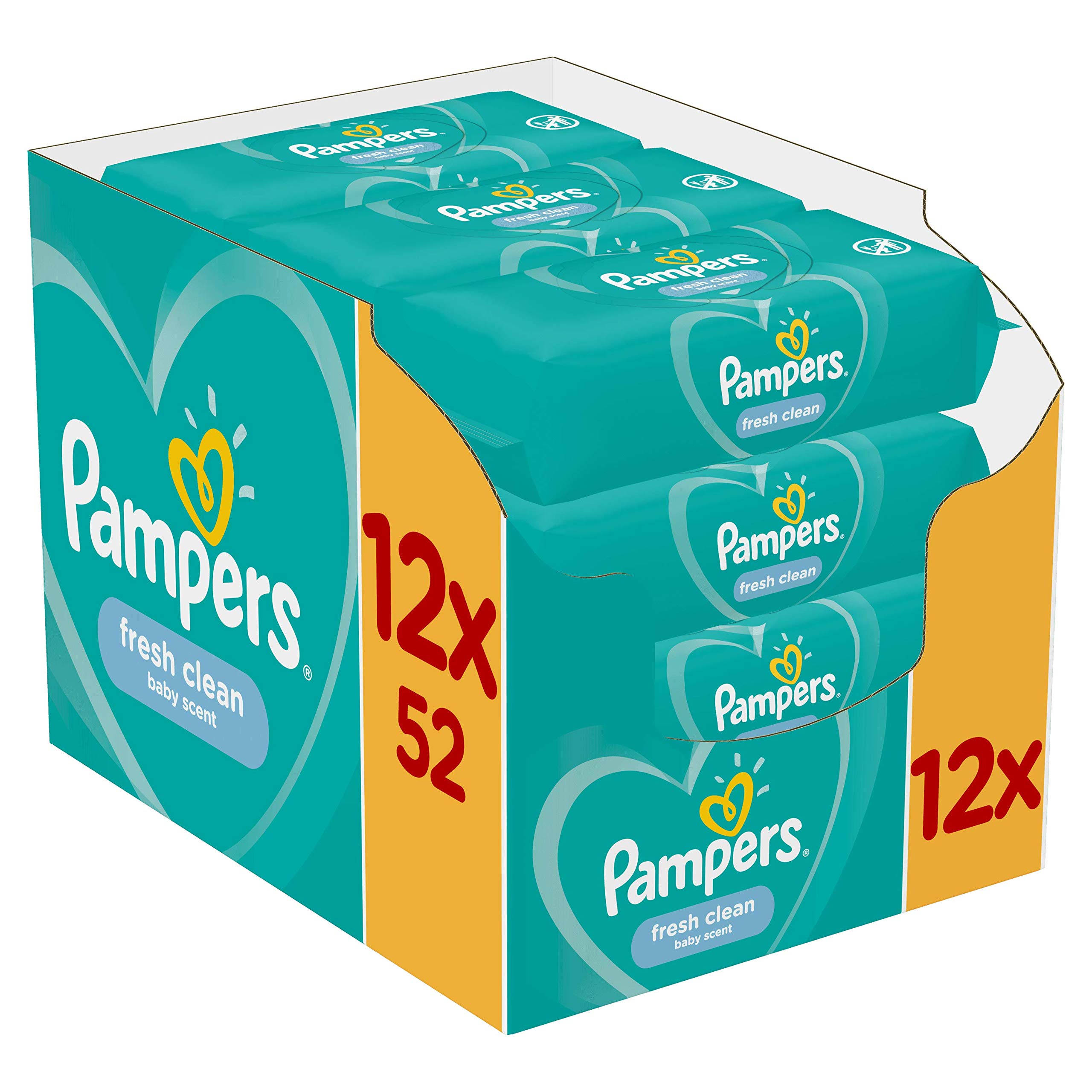 pampers baby wipes fresh clean