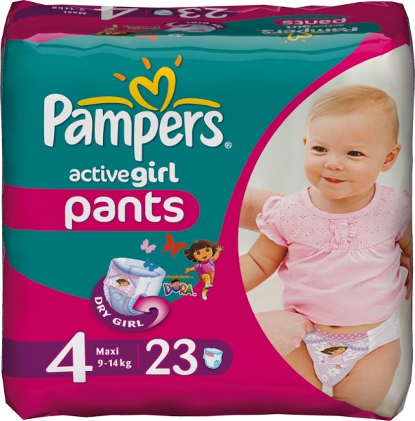 pampers active girl gdzie