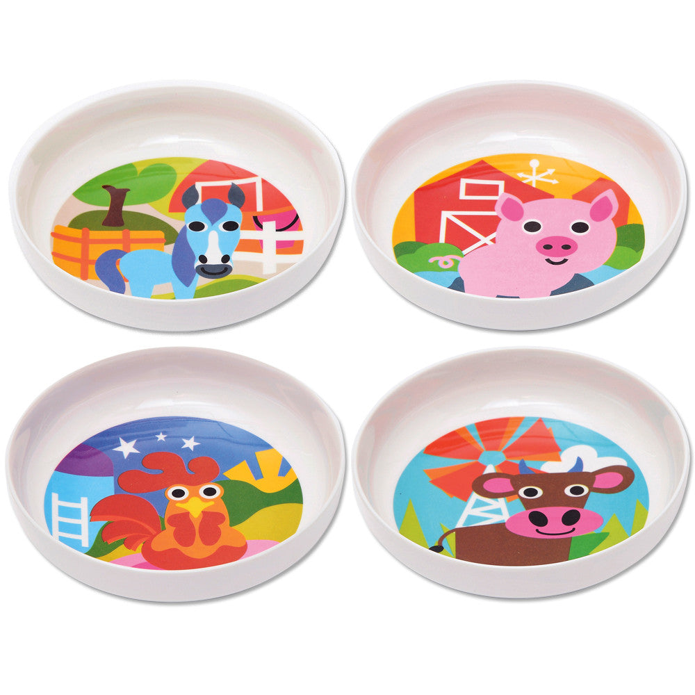 Set of childrens bowls