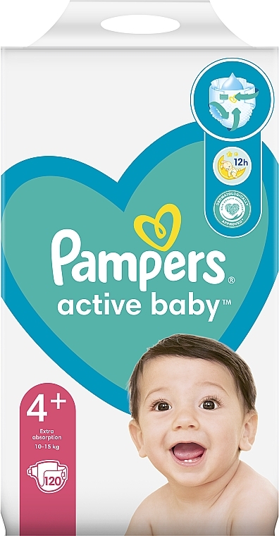 pampers active baby dry 3 midi 6-10kg 208szt