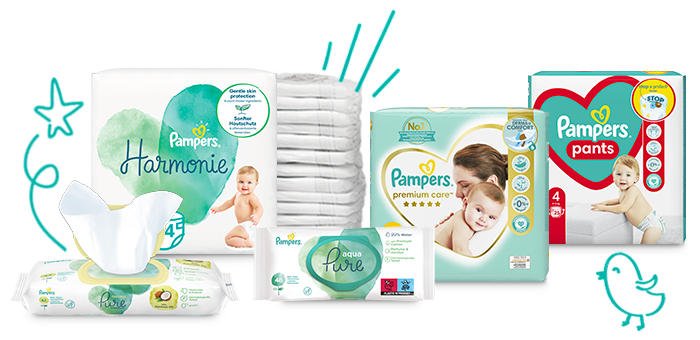 pampers lista imion