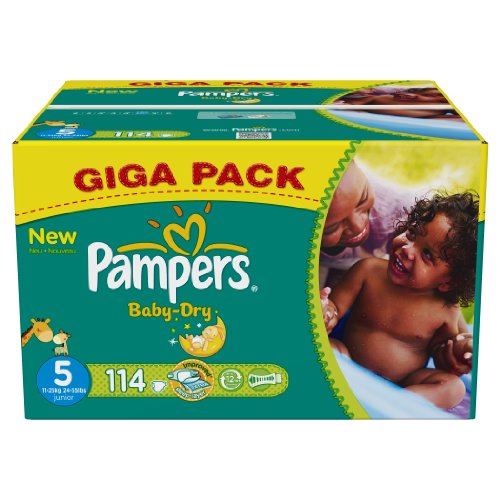 pampers new baby dry giga