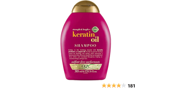 anti breakage keratin oil szampon