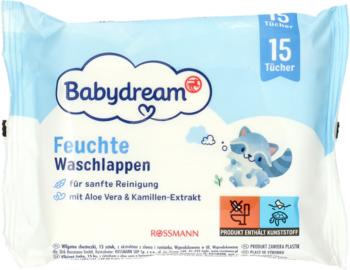 rossmann chusteczki nawilżane babydream calendula