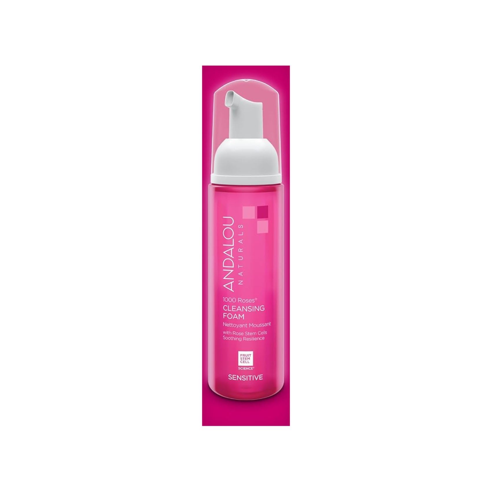 andalou naturals 1000 roses cleansing foam pianka do mycia twarzy