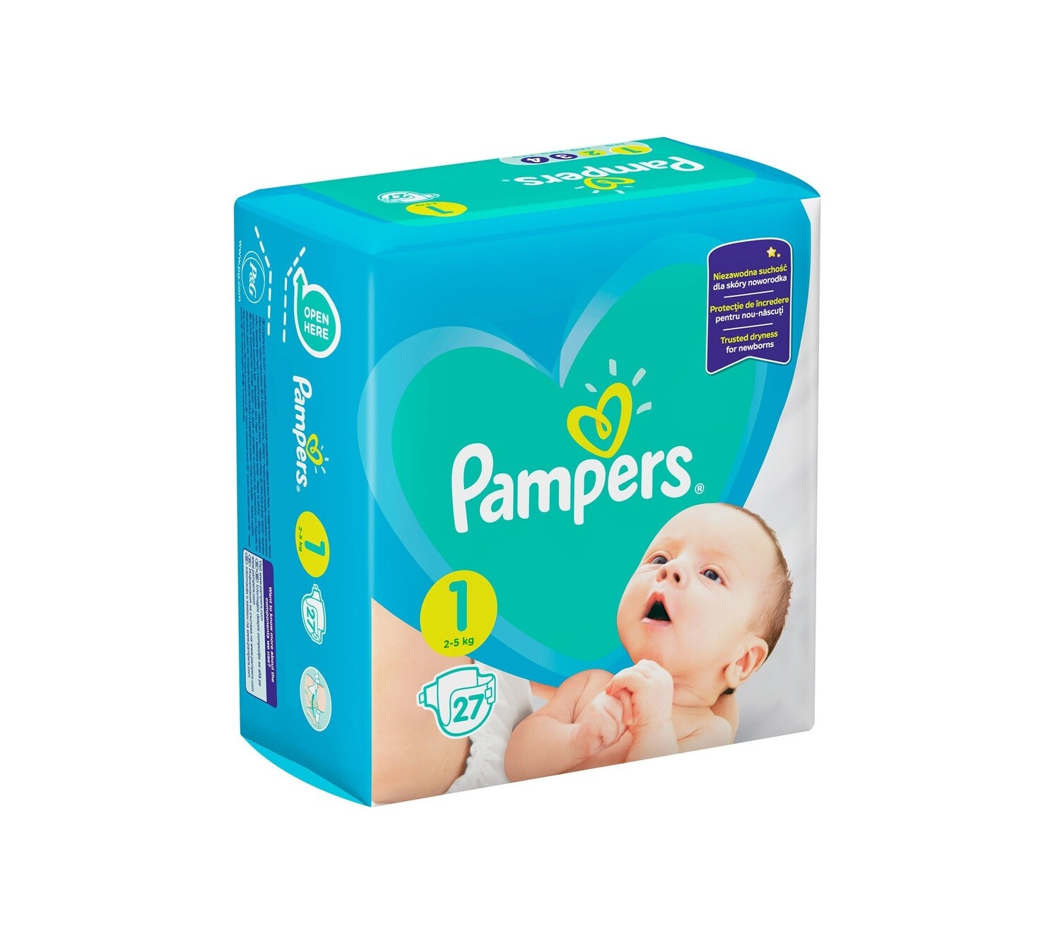 pampers new baby dry 2 smyk