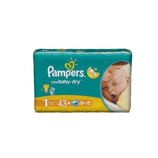 pieluszki newborn pampers 43