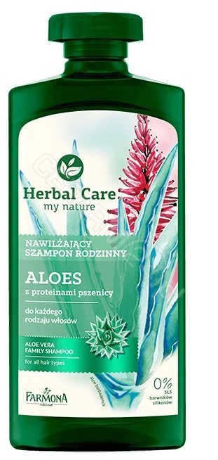 farmona herbal care szampon aloes