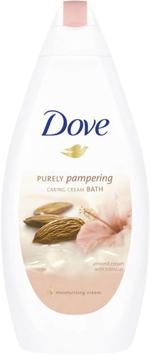 dove purely pampering cream bath