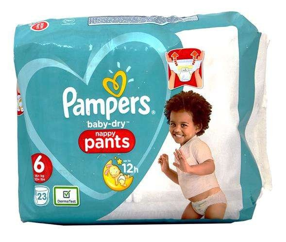 pieluchomajtki pampers