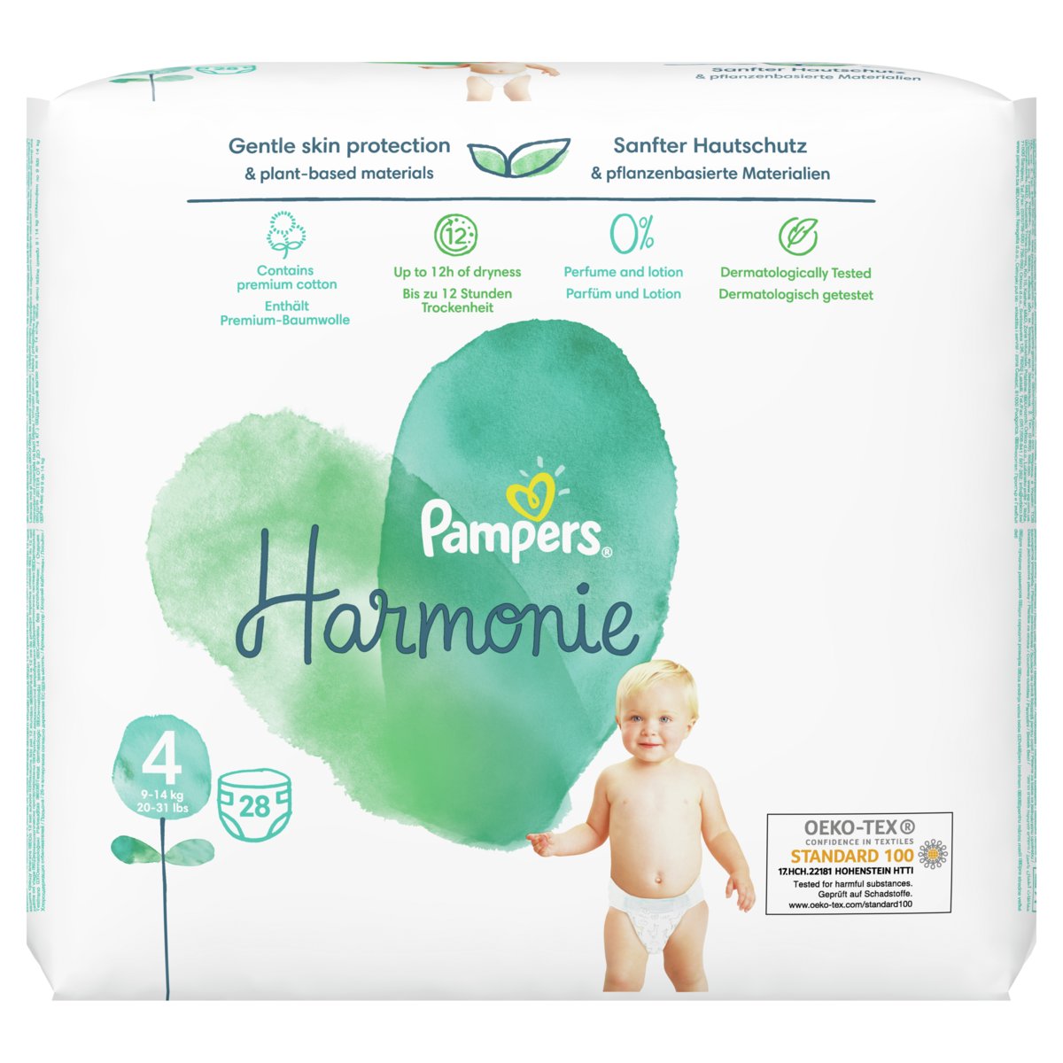 pampers pure biodegradowalne