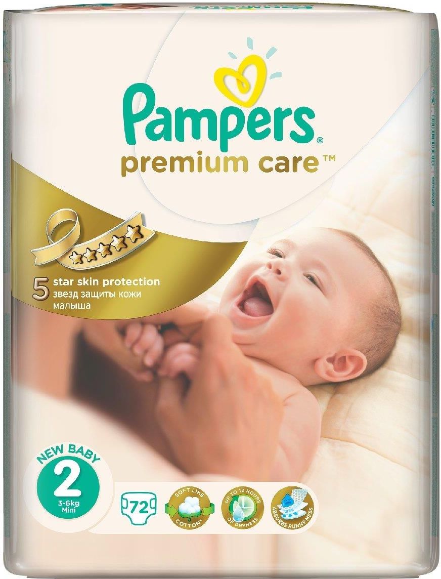 pampers premium care rozmiar 2 mini 3-6kg 80 sztuk