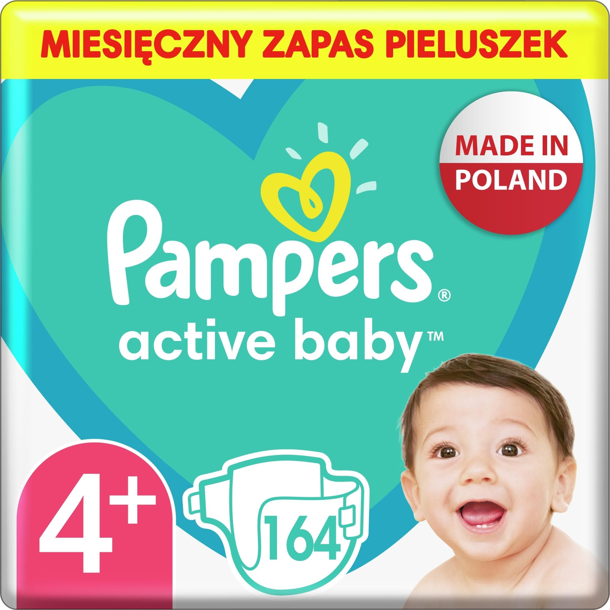 ceneo pampers active baby-dry 4