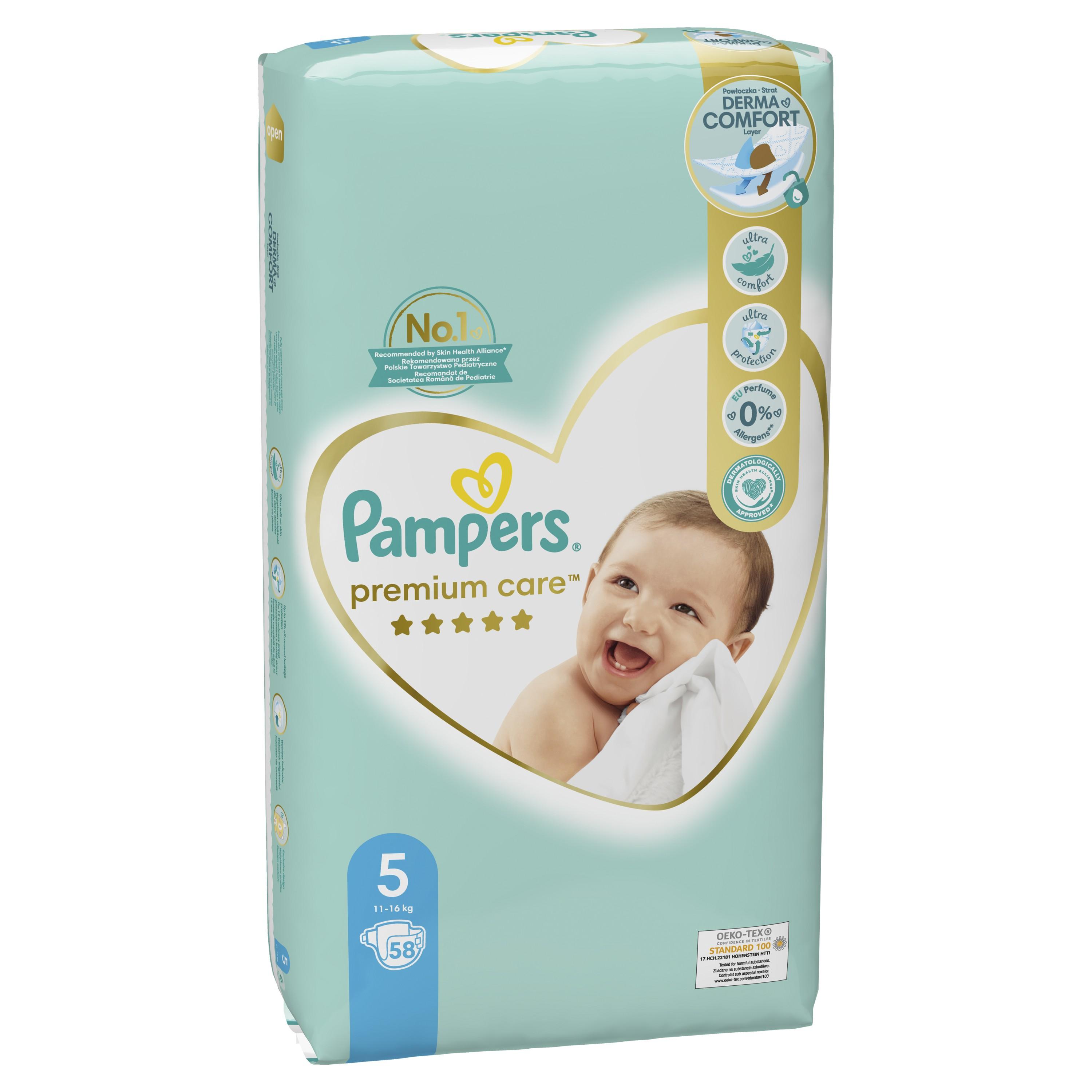 pampers care 5