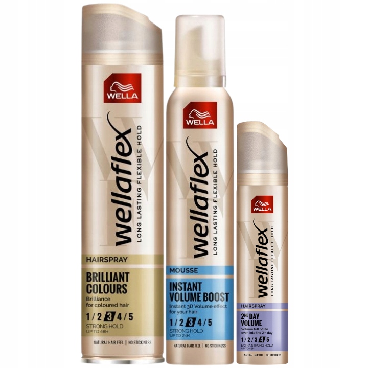 wella wellaflex long lasting flexible hold lakier do włosów