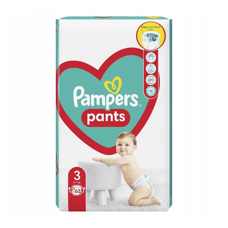 pieluchomajtki pampers pants zdejmowanie