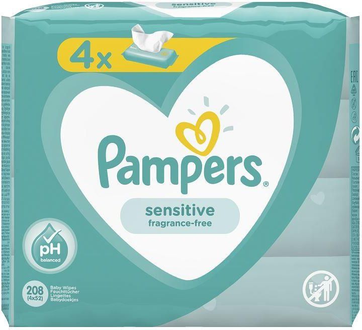 pampers sensitive chusteczki soroka