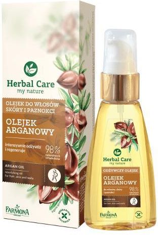 farmona herbal care olejek arganowy do włosów skóry i paznokci