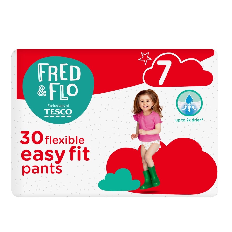 pampers pants size 7 tesco