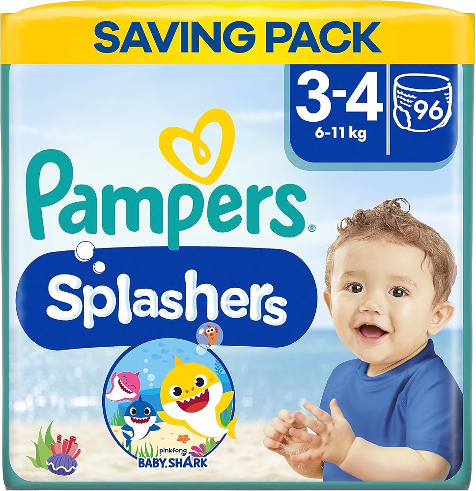 pampers splash 3-4