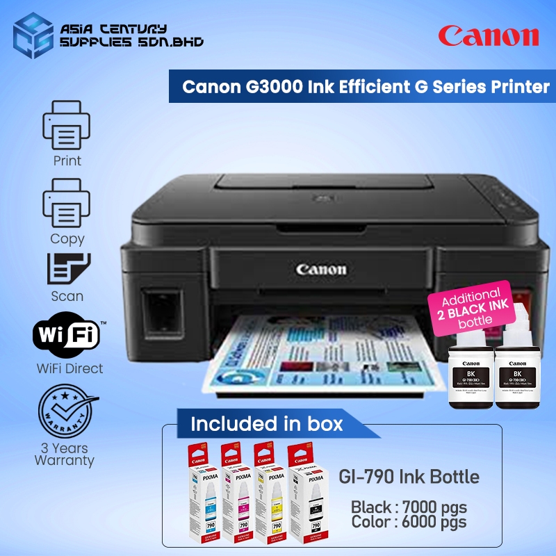 canon pixma g3000 pampers