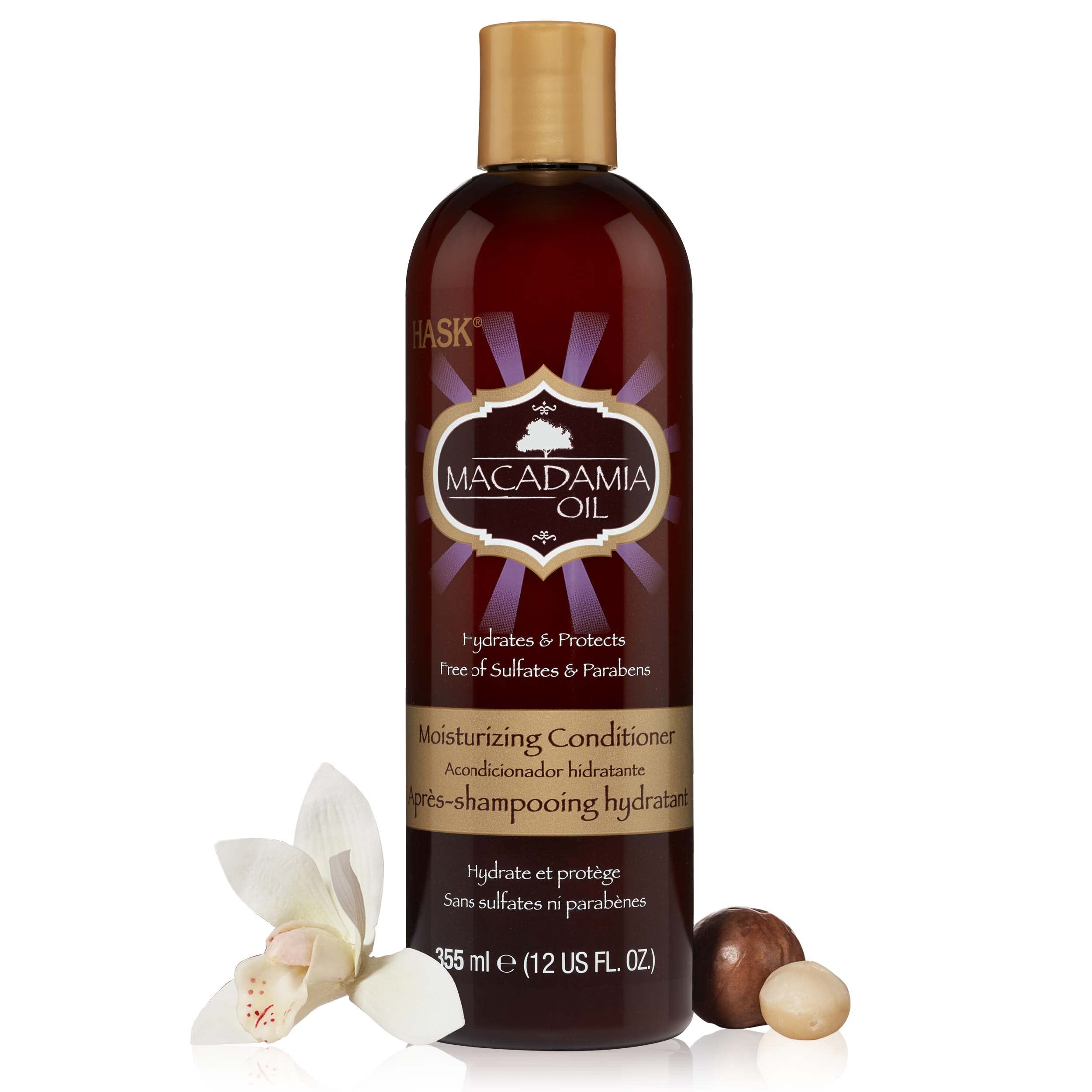 hask macadamia oil odżywka do włosów