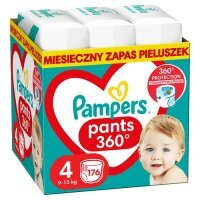 pampers pants active baby 4 maxi 9-15kg opakowanie 62szt