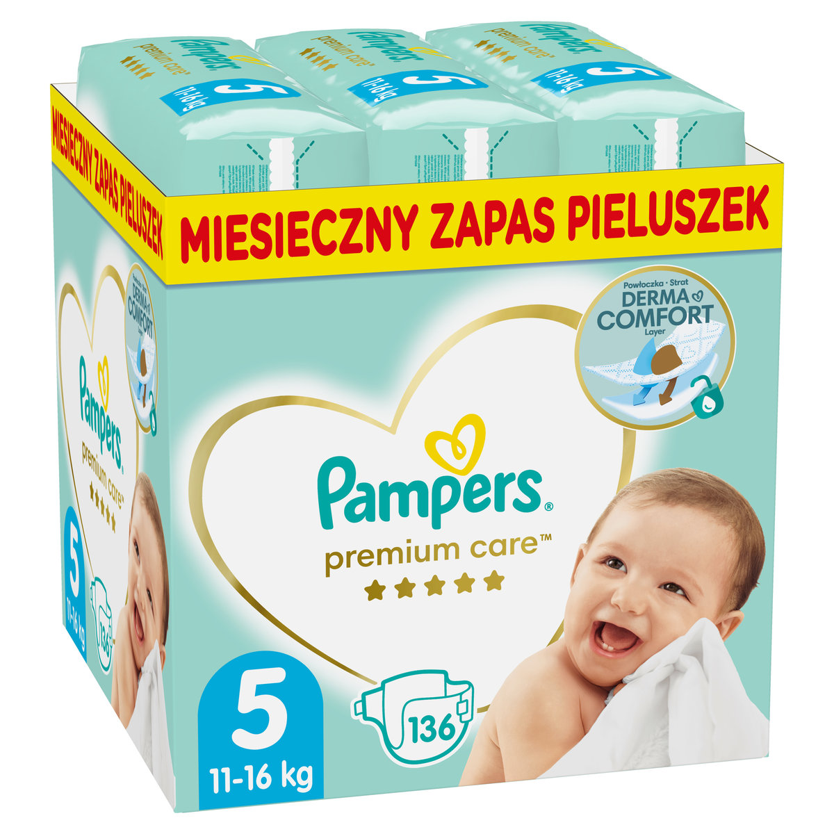 pampersy z pampers 5