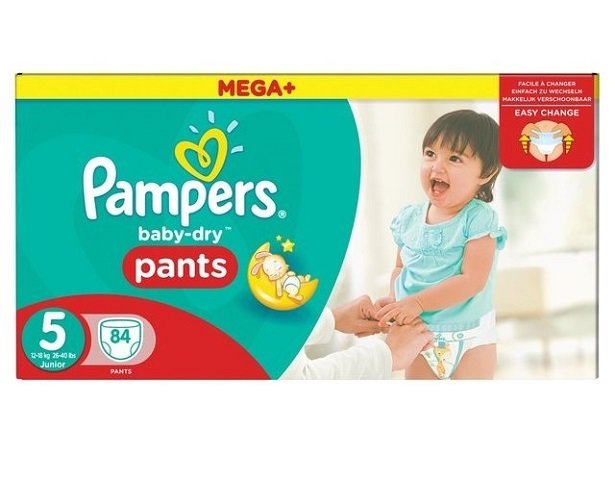 pampers pants 5 mega box