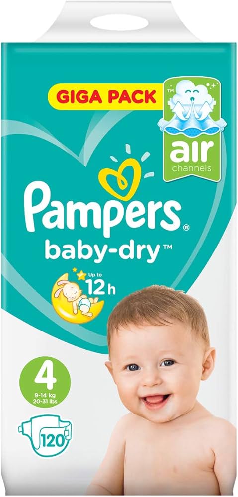 pampers 4 giga box