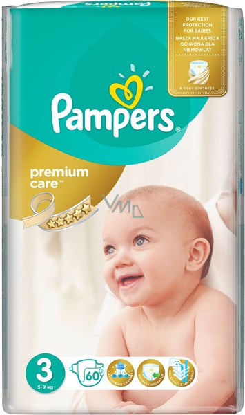 pampers premium care 3 5-9 kg 4 x 40szt