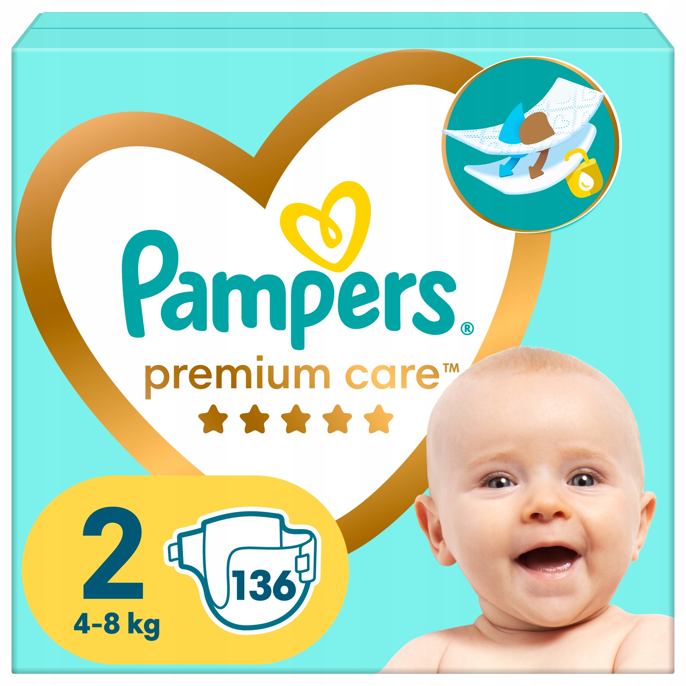 pieluszki pampers premium care cena