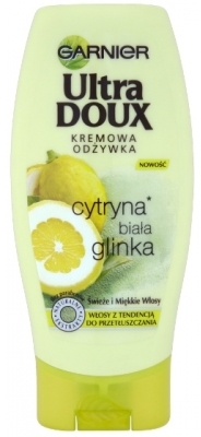 odżywka do włosów biała glinka i cytryna