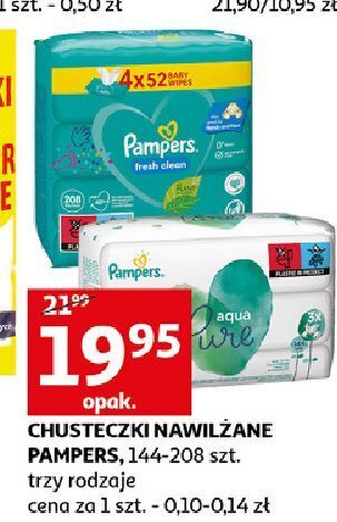 chusteczki pampers auchan