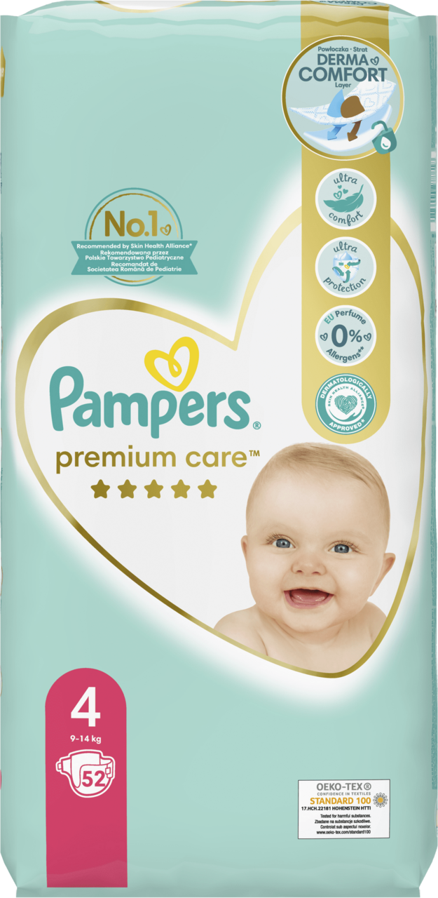 pampers pieluszki premium care rozmiar 4