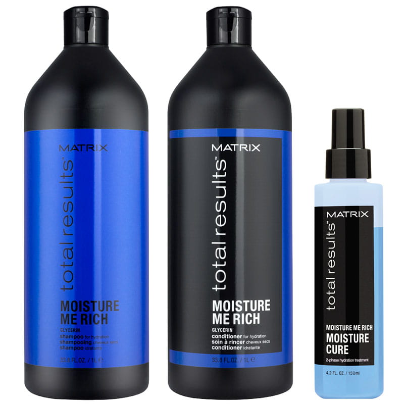 matrix total results moisture me rich szampon nawilżający