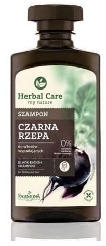 czarna rzepa szampon herbal care