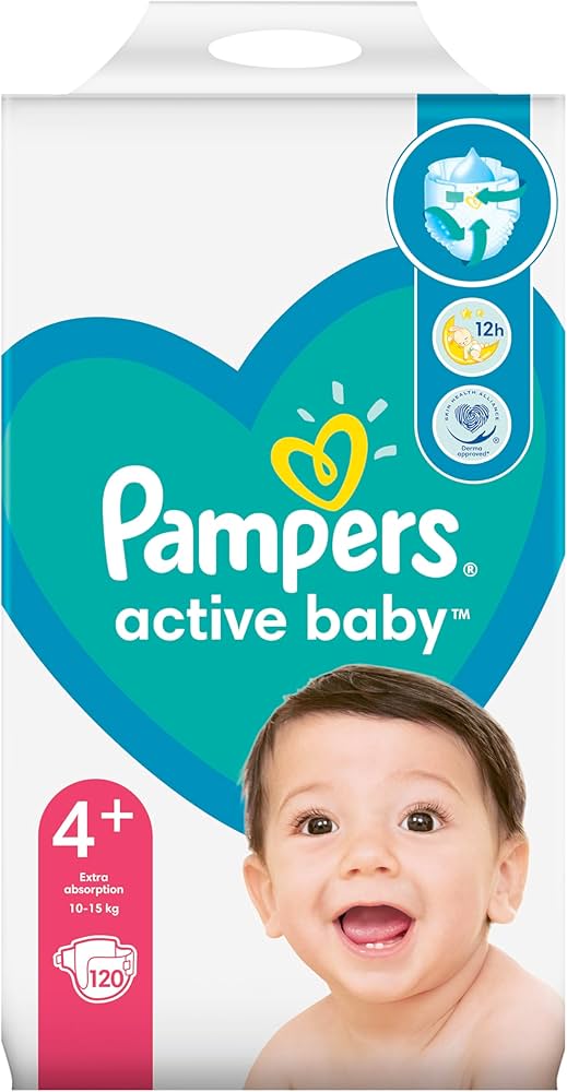 pampers active 4 cena