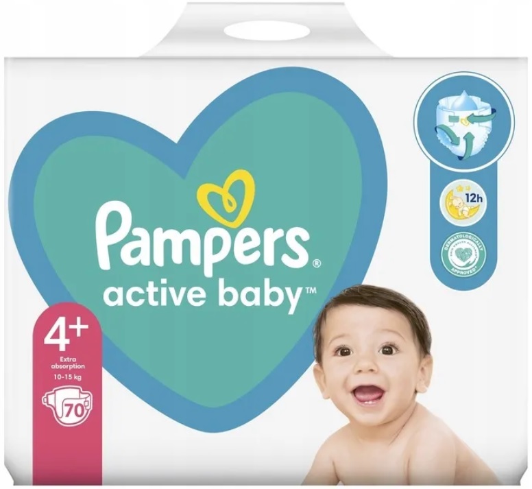 pieluchy pampers maxi plus