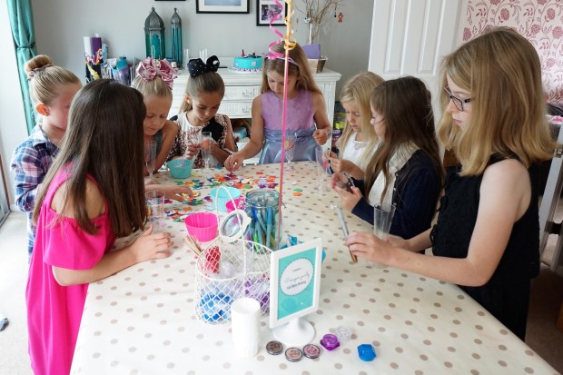 pamper party ideas for 10 year olds