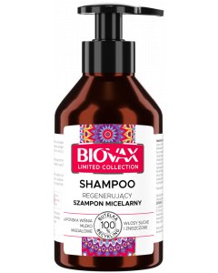 biovax limited collection szampon japońska wiśnia & mleko migdałowe 200ml