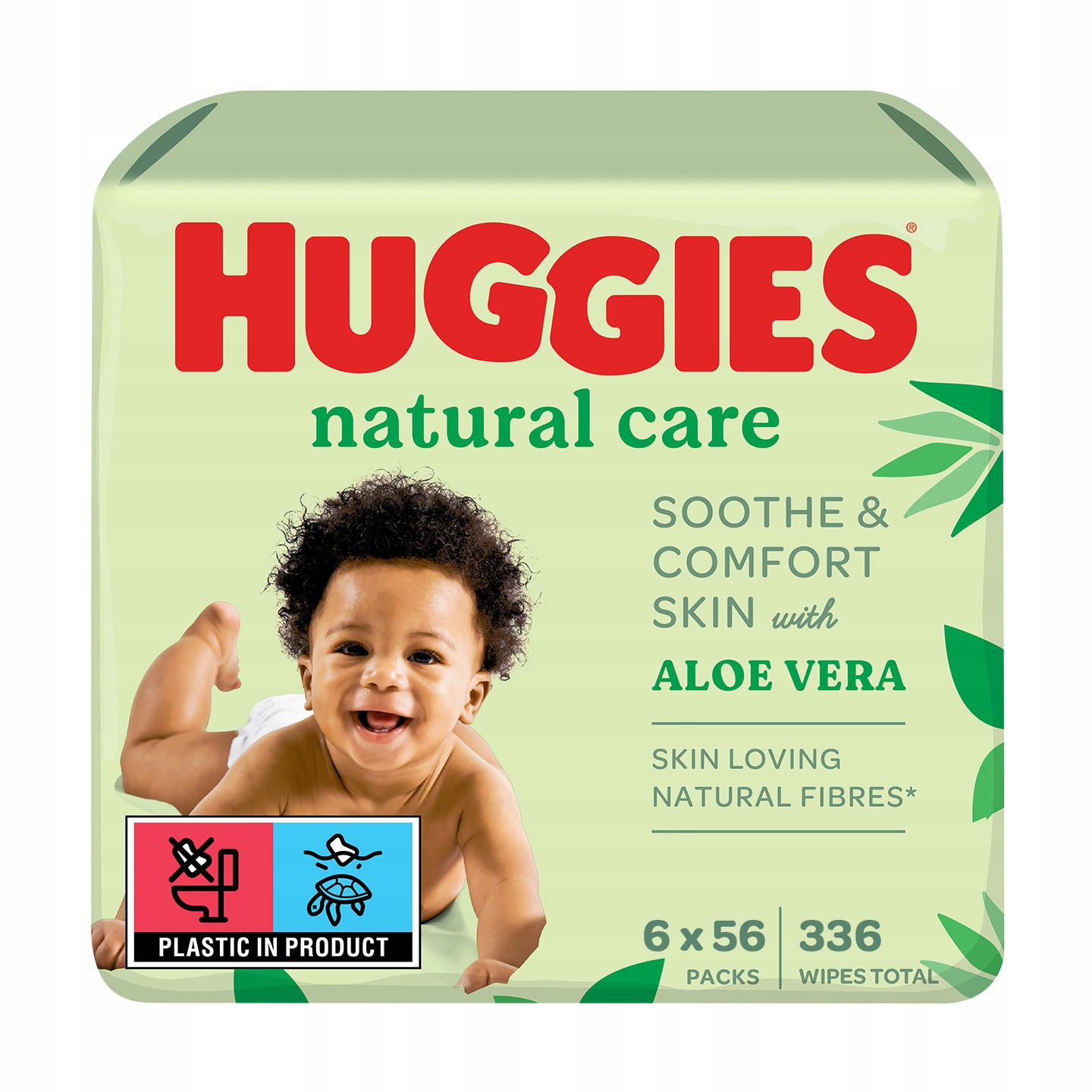 huggies natural care chusteczki nawilżane 56szt