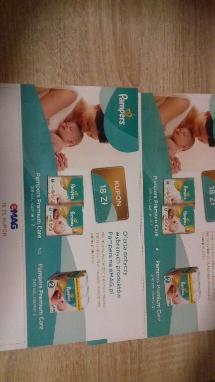 kupon pampers emag