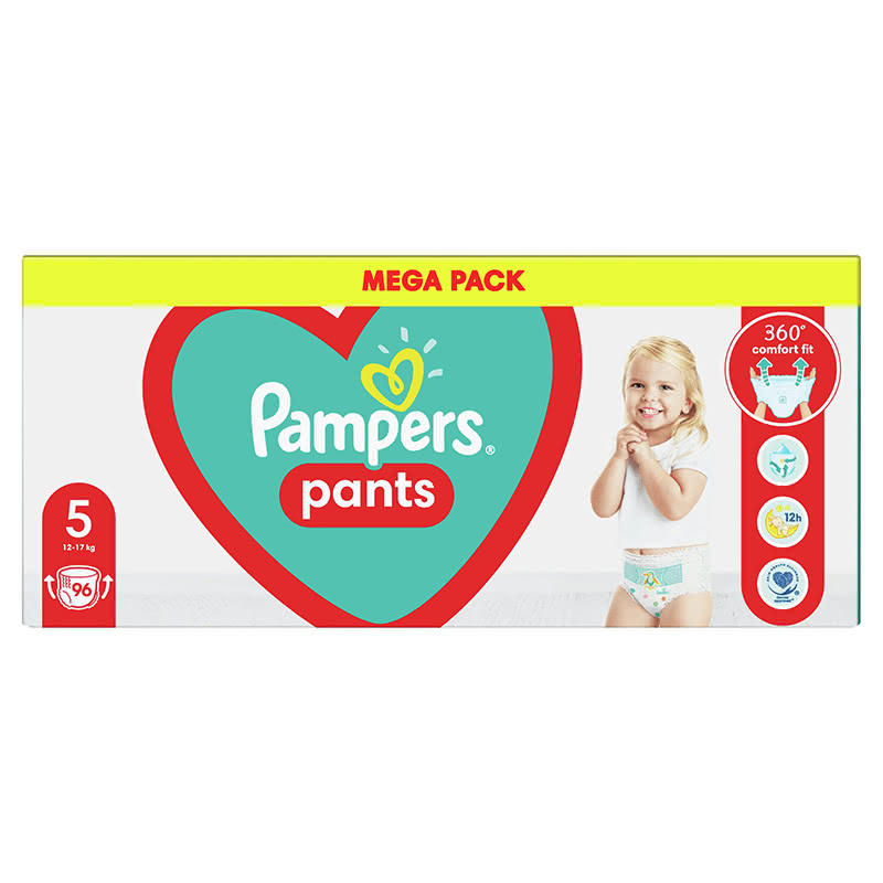 mega pack pampers pants 5