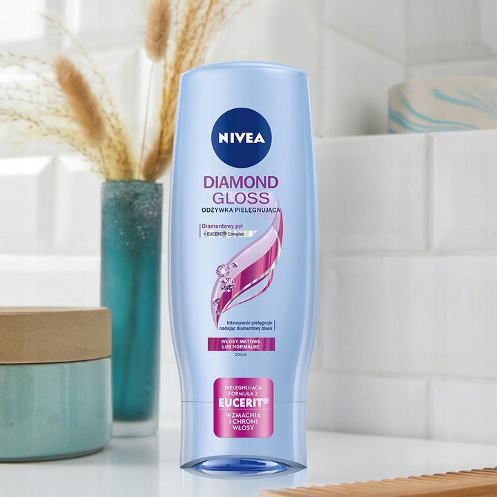 odżywka do włosów nivea diamond gloss